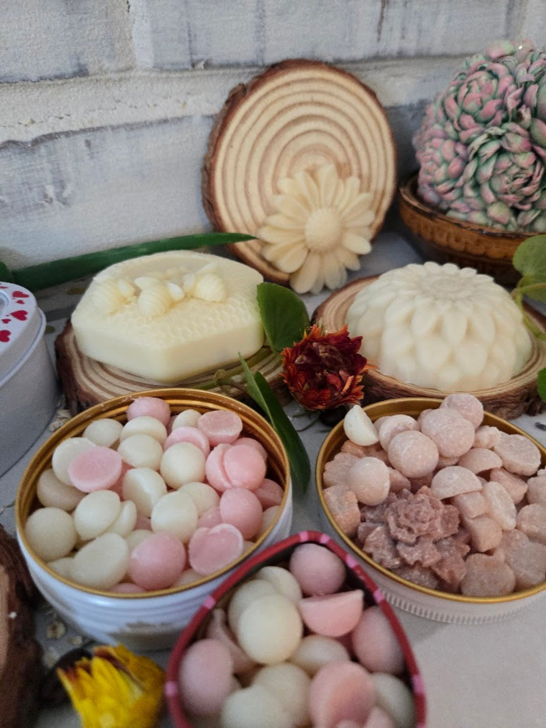 Lotion Bars and Dots